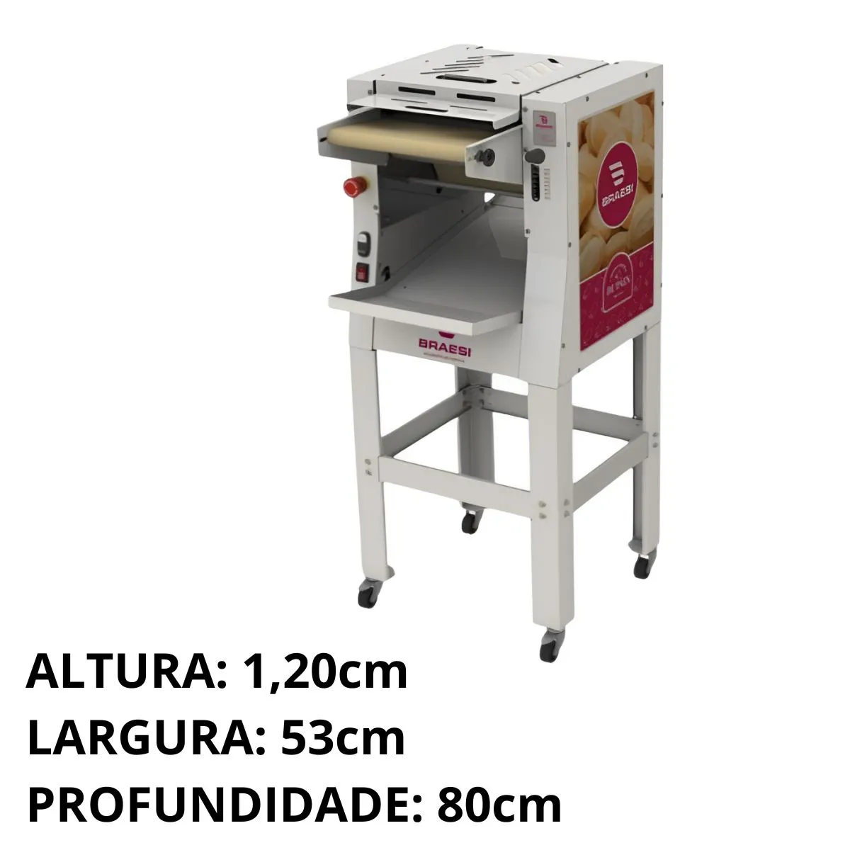 Modeladora de Pão MB 35 G3 Bivolt Braesi - Image 4